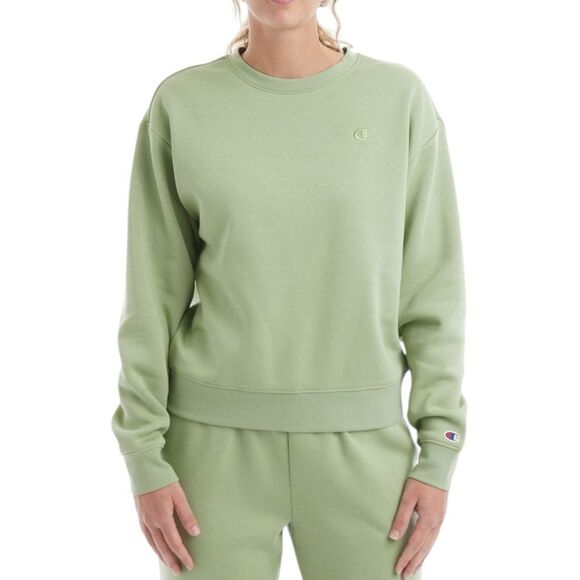 Champion Women's Fleece Sweatshirt Basil Green Size XXL - Picture 1 of 7
